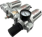 3/8" NPT MID FLOW Filter Regulator Coalescing Desiccant Dryer System - Image 4