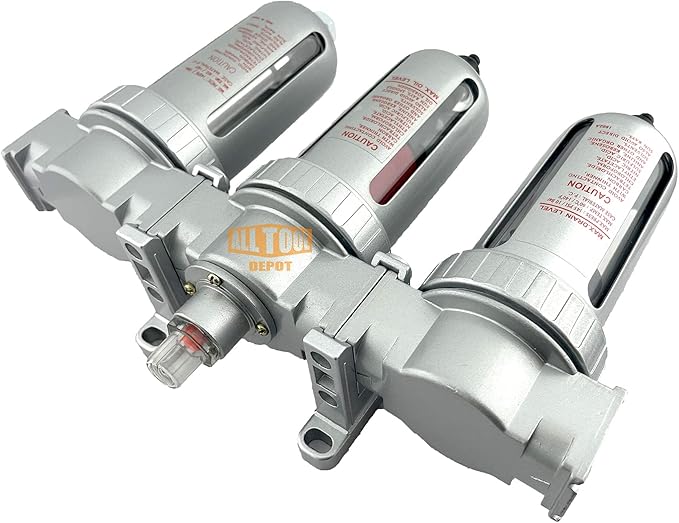 1/2" NPT MID FLOW 3 Stages Filter Coalescing Desiccant Dryer System - Image 5