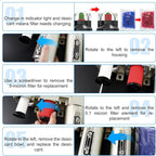 1/2" NPT Heavy Duty Industrial Grade 4 Stage Air Drying System, Auto Drain - Image 6