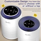 2 Pack Air Purifiers for Home Bedroom H13 True HEPA Air Filter Cleaner - Image 8