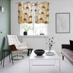 2 Panel Kitchen Cafe Curtains, Desert Sand Camel Sunlight Filtering Nature Air - Image 4