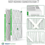 20x24x1 Air Filter 4 Pack, MERV 8 Pleated Dust Defense Air Filters Replacement - Image 4