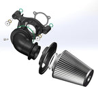 Big Sucker cone Air filter intake by ForHarleyAccessories