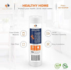 Aquaboon 5 Micron 10 x 2.5 Grooved Sediment Water Filter Replacement - Image 4