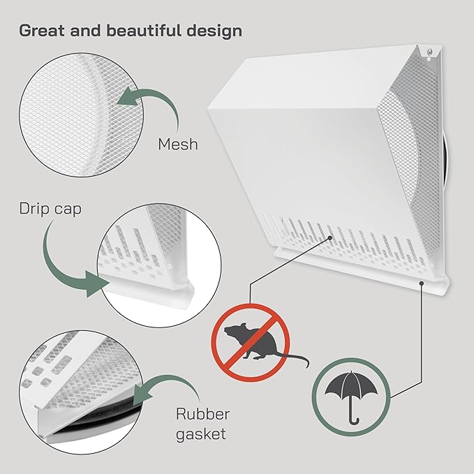 Vent Systems 10" Inch Air Supply Vent Cover - Image 3