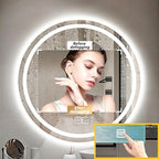 Wall Mirror for Bathroom, Wall Mounted Multifunction Bathroom Vanity Mirror - Image 3