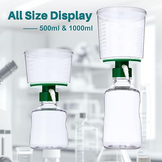 500ml Vacuum Filtration System, Disposable Sterile Vacuum Filter Units - Image 6