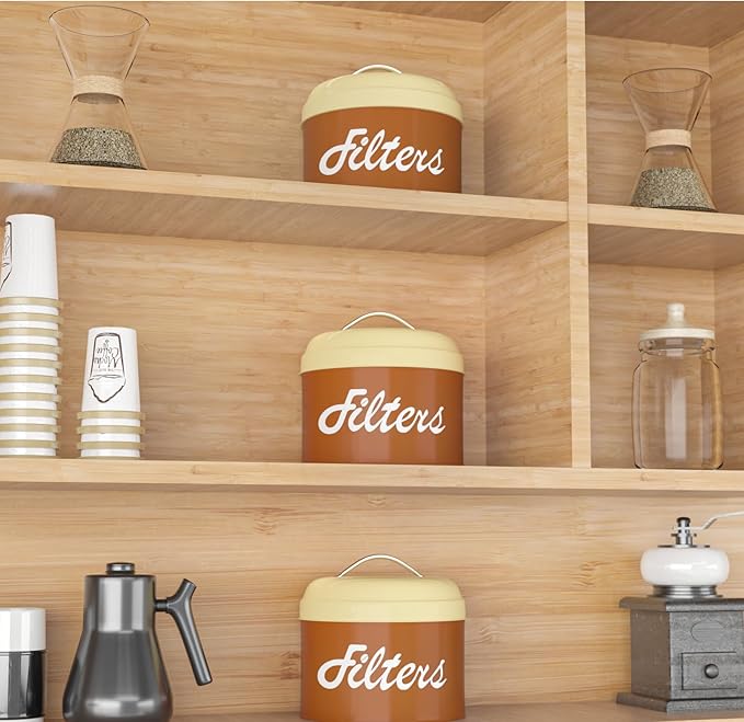 Brown Basket Coffee Filter Holder - Image 5