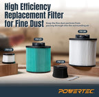 POWERTEC DXVC6910 Cartridge Filter - Image 6