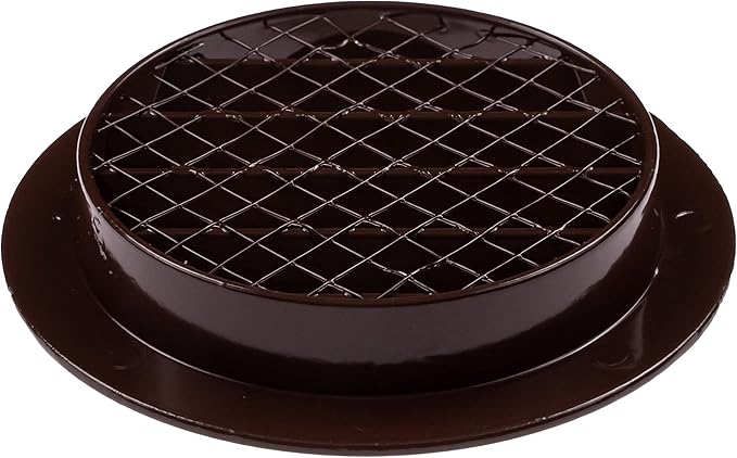 4" Brown Vent Cover - Image 7
