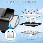 TARARIUM Fish Tank Filter Replacement Filter Element 5PSC, Cotton Material - Image 3