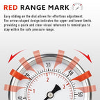 0 to 160 Psi Pressure Gauge, Glycerin Liquid Filled, 2.5 inch Dial, 1/4" NPT - Image 4