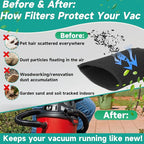 5 Pack VFF21 Foam Filters Fit for Vacmaster 2.5-5 Gallon Wet/Dry Vacs & Armor - Image 7