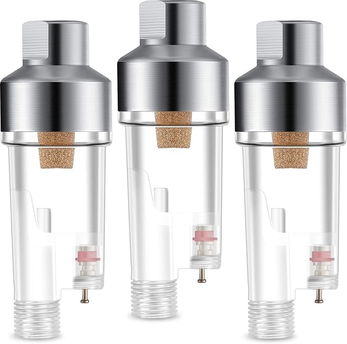 Honoson 3 Pcs 3 Pcs Airbrush In-line Water Trap Mini Air Filter Connect by Honoson