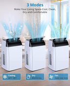 14000 BTU Portable Air Conditioner, Portable AC Unit - Image 2