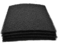 Black Coarse Filter Media, 1.25" Thick, 4 Pack, Ponds or Water Gardens by TheFilterPro