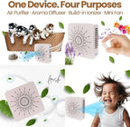 Portable Desktop Air Purifier & Fan Combo - Image 2