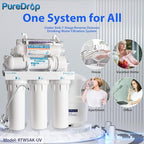 RTW5AK-UV SGS-Tested Reverse Osmosis Water Filter System - Image 4