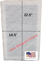 Fast-Shipped-Filters 1 Pack 16x25 Replacement Filter Pads Designed to Fit by Unknown