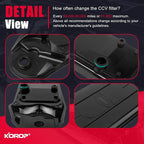 6.7 Cummins Crankcase Ventilation Filter Replaces# CV52001 68002433AB 4936636 - Image 6