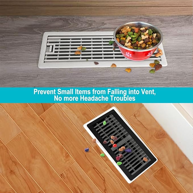 Magnetic Vent Covers for Home Floor 4Pack, Upgrated 4x10 Inch Strong Magnet PVC - Image 5