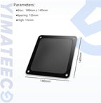 Dust Filter PC 140mm -5Pack Magnetic Fan Dust Mesh Filter - Image 6