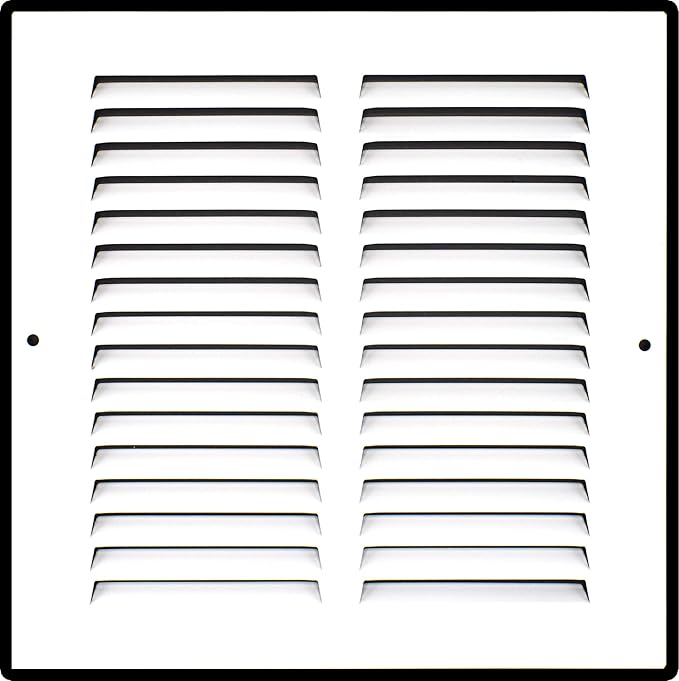 Fits 8x8 Duct Opening | Steel Return Air Grille by Handua | Vent Cover Grill - Image 8