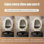 JSLJDM 500 X800 mm Illuminated Backlit LED Bathroom Mirror, Wall Mounted - Image 3