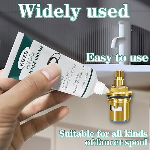 KEZE Silicone Grease Waterproof Food Grade Silicone Sealant Lubricant - Image 5