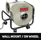 BUCKTOOL 1HP 6.5AMP Wall-mount Dust Collector - Image 8