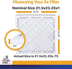 Filter King 21.5x23.25x1 Air Filter | 6-PACK | MERV 13 HVAC Pleated A/C Furnace - Image 2