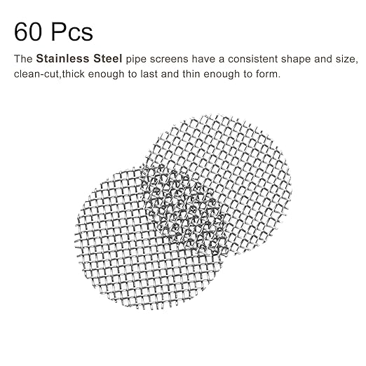 MECCANIXITY Pipe Screen Stainless Steel Screens, 3/8 Inch Diameter - Image 3