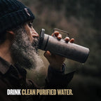 GRAYL UltraPress Titanium 16.9 oz Water Purifier & Filter Bottle - Image 4