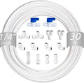 NSF 1/4" inch Water Line Tubing and Push to Connect Fittings by Unknown