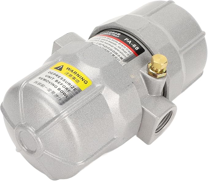 Universal Automatic Drain Valve Pneumatic Filter, 1/2in NPT Interface Drainage - Image 2