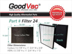 GoodVac Replacement Filter Kit Compatible - Image 2