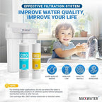 Max Water 2 Stage Whole House 10 inch, Standard Water Filtration System - Image 6