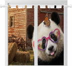 Farm Panda Living Room Curtains 84 Inch Length, Window Curtains Tab Top by Unknown