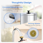 Waterdrop Gravity Water Filter, 2.25G Stainless-Steel System - Image 8