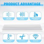 14 Pack Polycarbonate Greenhouse Panels, Excellent Light Transmission & Weather - Image 3