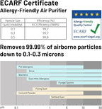 Jafända Air Purifiers for Home Office 4575 ft², APP & Alexa, Ture HEPA 13 - Image 5