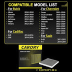 Cabin Air Filter w/Activated Carbon - Image 2