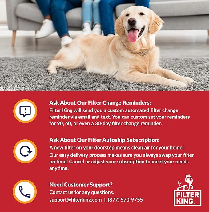 Filter King 8x16x1 Air Filter | 12-PACK | MERV 11 HVAC Pleated A/C Furnace - Image 5