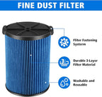 VF5000 Replacement Vacuum Filter 3 Layer Pleated - Image 4