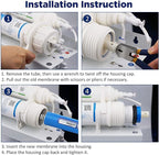 Membrane Solutions 150 GPD RO Membrane, Reverse Osmosis Membrane, RO Membrane - Image 7