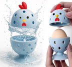 Egg Washer for Fresh Eggs, Egg Scrubber for Fresh Eggs, 2 Reusable Silicone by TheHomeChamps