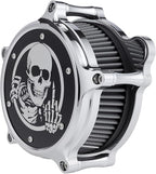 Motorcycle Air Filter Skull Style Air Cleaner - Image 4