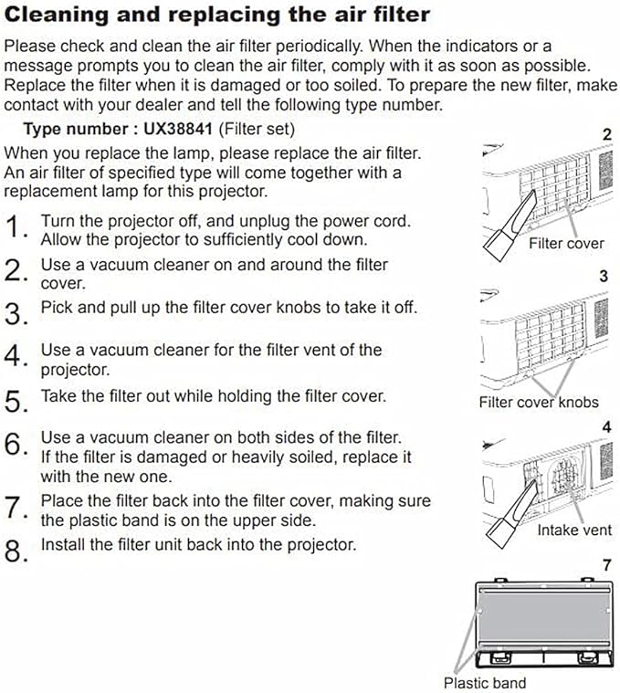 AWO UX38841 Replacement Air Filter - Image 5
