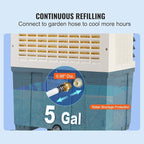 VEVOR Evaporative Air Cooler, 1400 CFM 11X31 inch Air Cooler, 3 Speeds Cooler - Image 5