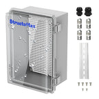 Outdoor Electrical Junction Box | IP67 Waterproof | Resistant ABS Material by StructoMax